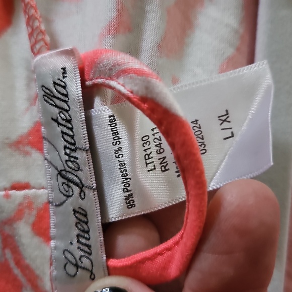 Linea Donatella Floral Robe - Picture 3 of 3